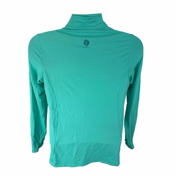 Ibkul Performance Half Zip Pullover Light Blue / Teal Size Large Womens - Picture 2 of 13